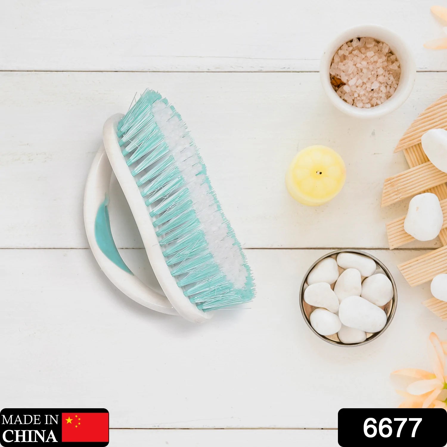 6677 Multipurpose Durable Cleaning Brush with handle for Clothes Laundry Floor Tiles at Home Kitchen Sink, Wet and Dry wash Cloth Spotting Washing Scrubbing Brush. DeoDap 6677 Multipurpose Durable Cleaning Brush with handle for Clothes Laundry Floor Tiles at Home Kitchen Sink, Wet and Dry wash Cloth Spotting Washing Scrubbing Brush. DeoDap